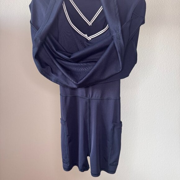 All In Motion Girls Contrast Trim Active Dress Navy Size 8 M | NWOT - Picture 14 of 15